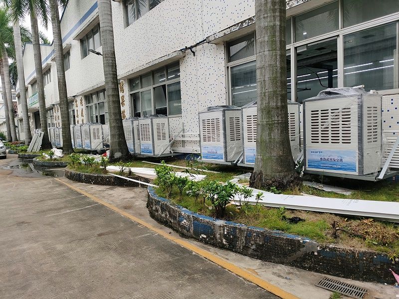 鋁制品廠房車間降溫工程-蒸發冷省電空調.jpg